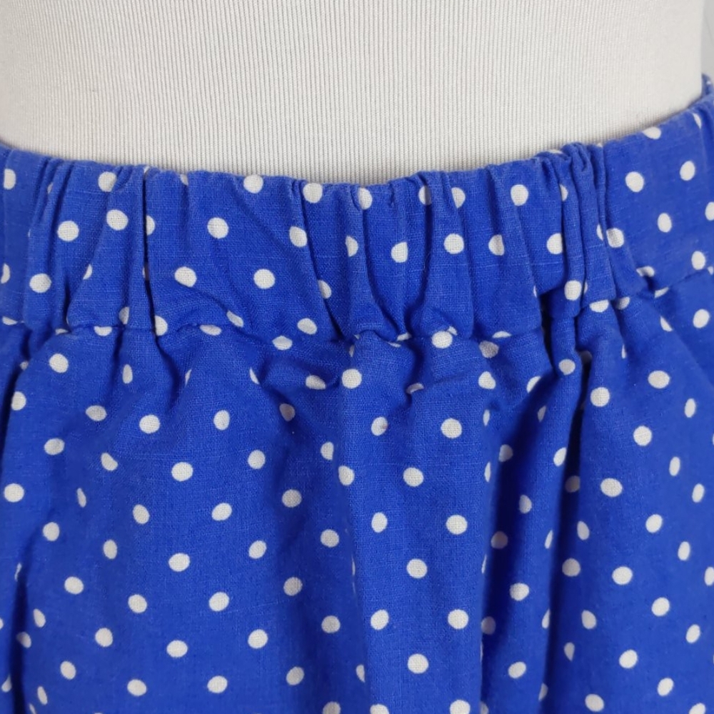 J. Crew Factory Linen Blend Drawstring Dot - Picture 9 of 9